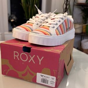 Roxy Colorful Striped Sneakers - size 6
